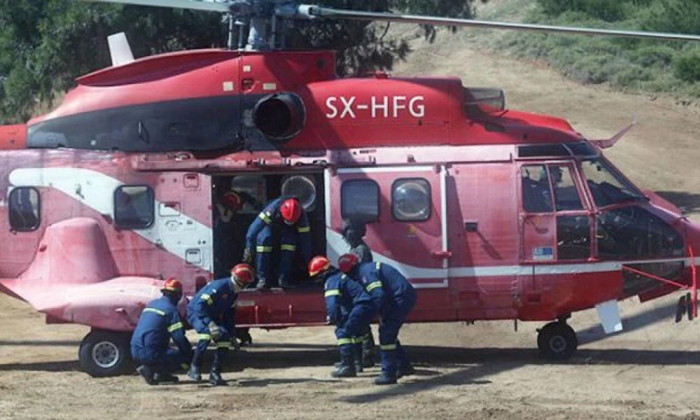 Λαμία: Με ελικόπτερο μεταφέρθηκε στο νοσοκομείο η 29χρονη που τραυματίστηκε στο φαράγγι του Γοργοπόταμου
